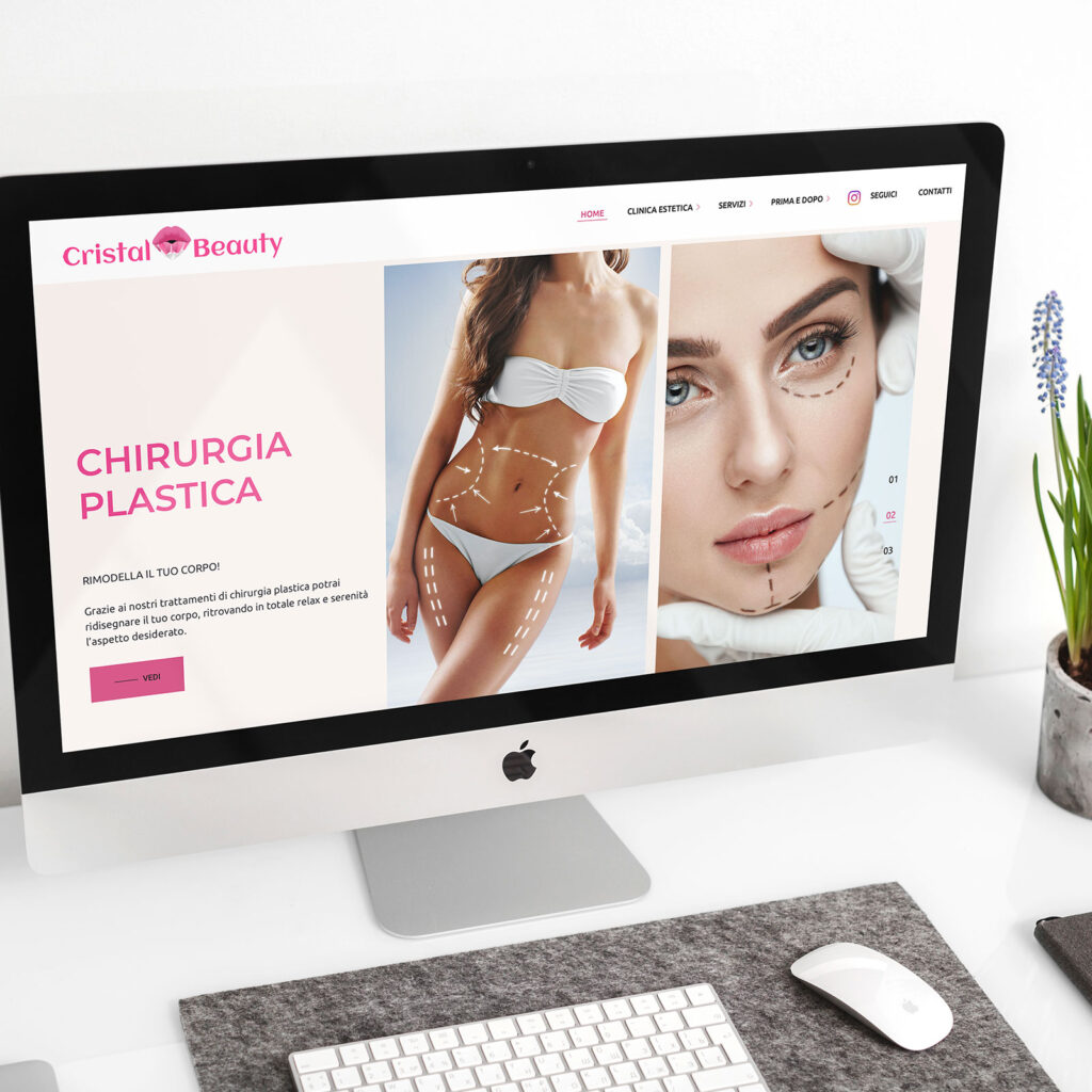 Sviluppo sito web clinica estetica