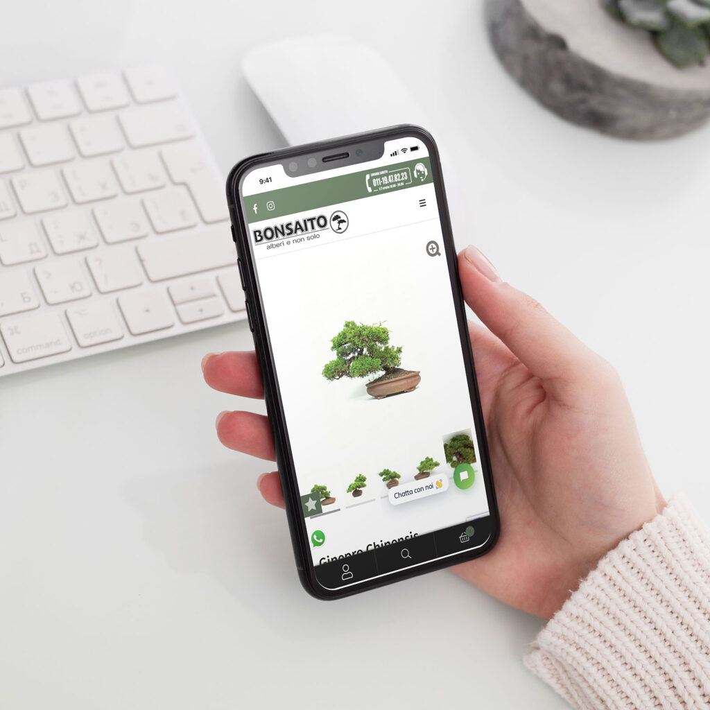 sviluppo-sito-ecommerce-bonsai versione smartphone
