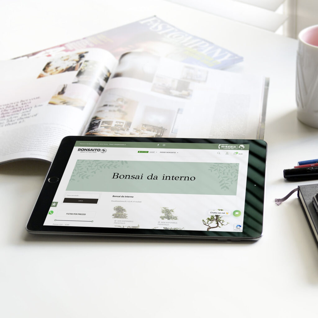 sviluppo-sito-ecommerce-vendita-bonsai versione tablet