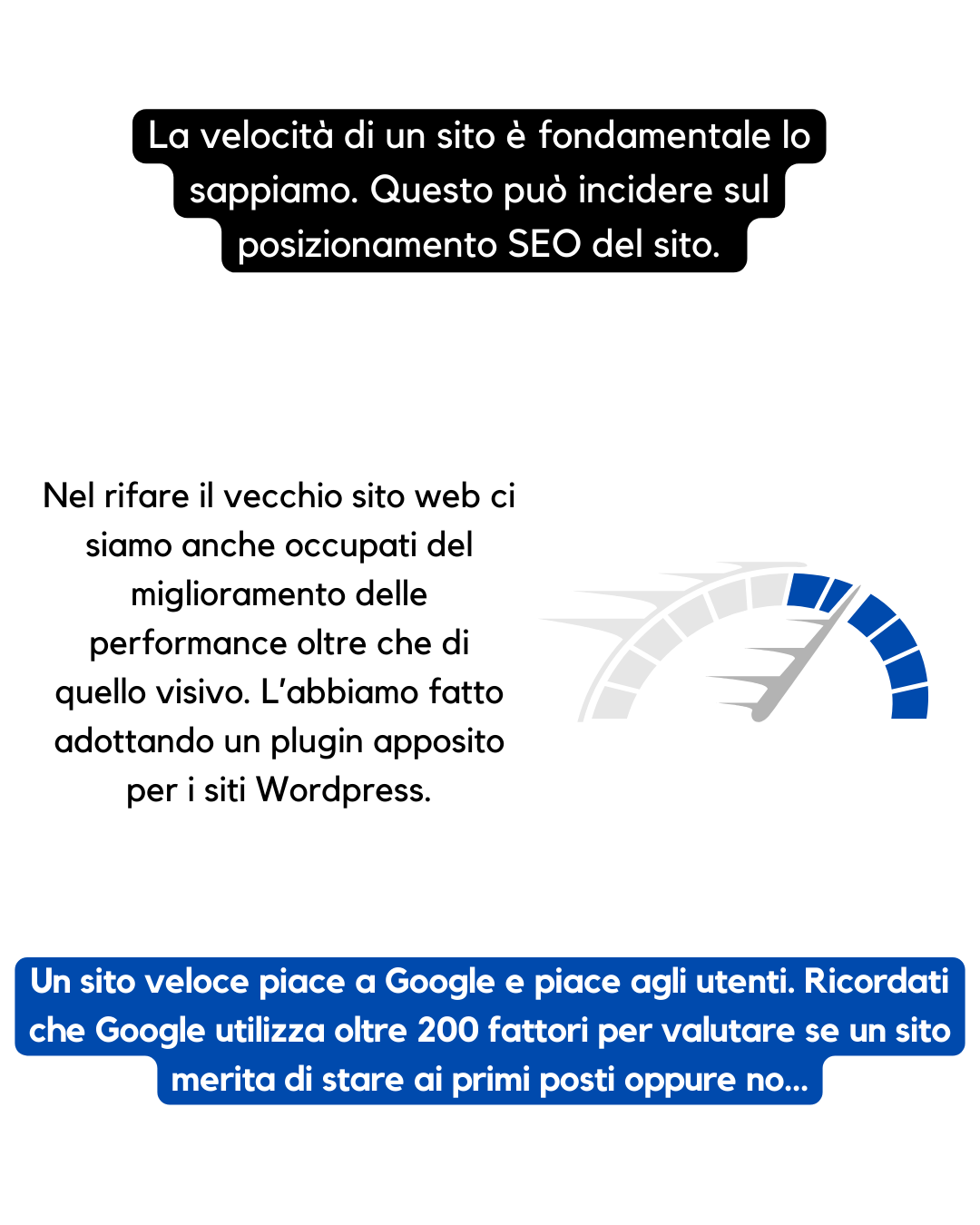 La velocità di un sito è fondamentale lo sappiamo. Questo può incidere sul posizionamento SEO del sito