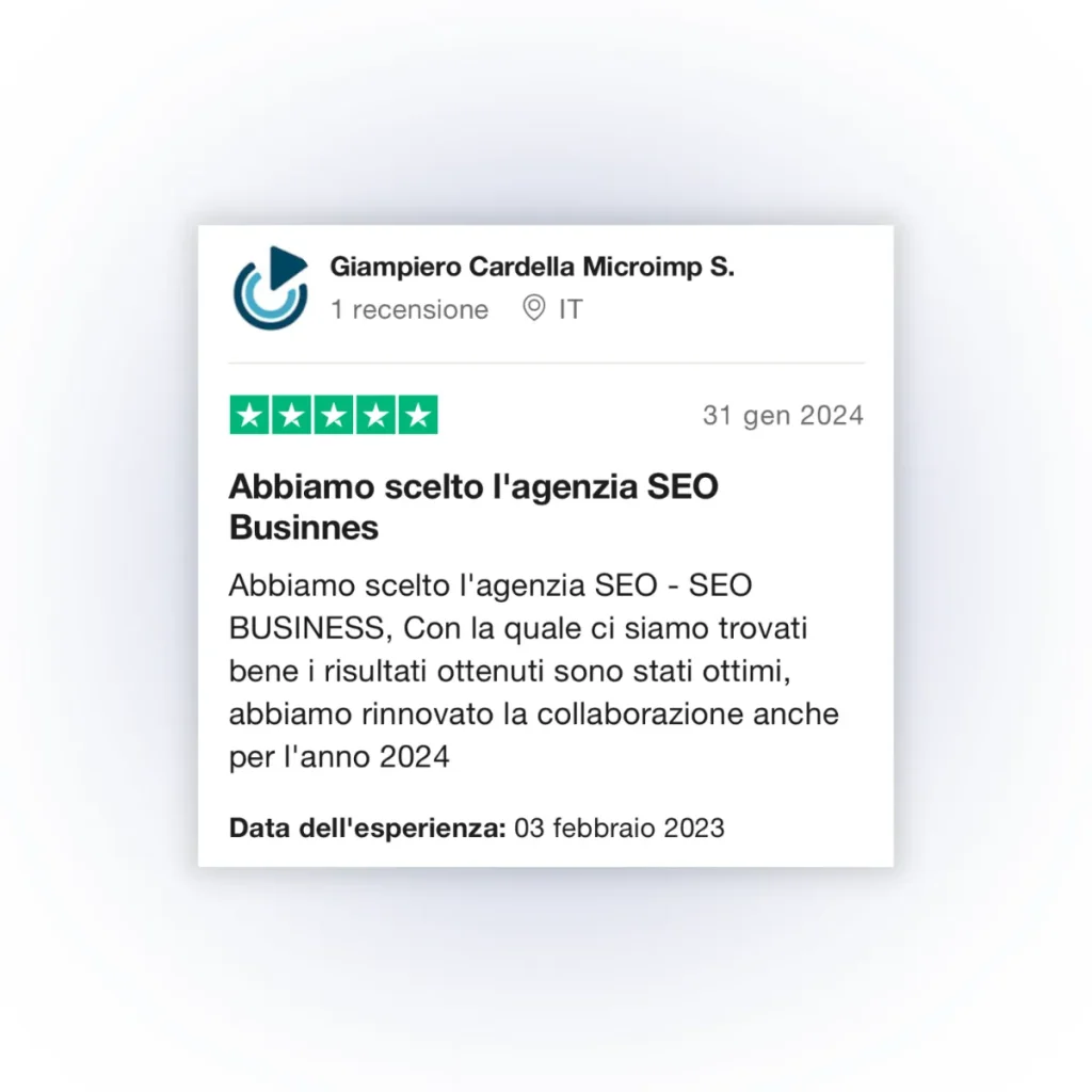 seo per aziende - SEO B2B - Recensione